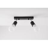 Taklampa Spot Plafond APP696-2C Svart