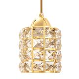 Taklampa Kristall APP724-1CP Guld