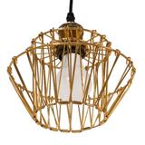 Taklampa Hängande APP942-1CP Set 36 cm Guld