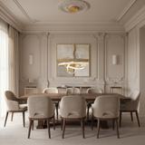 HÄNGANDE LED-TAKLAMPA LHJ035-CP GULDFÄRGAD