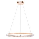 HÄNGLAMPA LED MS009-CP Ljust Roséguld 59 cm