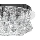 KRISTALLAMPA PLAFOND APP1039-3C KROM