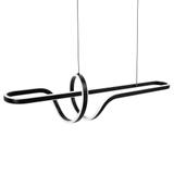 HÄNGANDE LED-LAMPA G038-CP SVART