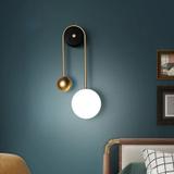VÄGGLAMPA VÄGGLAMPE APP1474-W GULD
