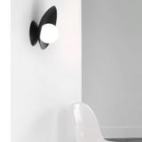 VÄGGLAMPA VÄGGLYKTA APP1188-1W Svart