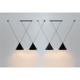 Hängande taklampa i loftstil APP548-2CP Svart