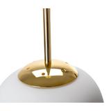 Taklampa i glas, hängande kula APP669-1CP, guld