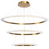 KRISTALLTAKARMATUR LED APP1609-3C GULD