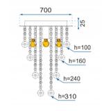 Kristallplafond 392203