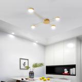 TAKLAMPA 4-ARMAD LED APP520-4C Guld