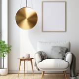 Lampa hängande guldig APP1377-CP