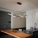 TAKLAMPA HÄNGANDE LED LHJ020-CP SVART