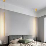 HÄNGANDE TAKLAMPA LED APP1414-C GULD 100 cm