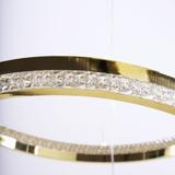 HÄNGANDE TAKLAMPA LED KRISTALL LHJ043-CP2 GULD
