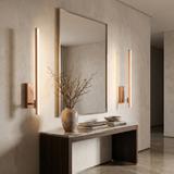 Badrum vägg LED-lampa SWE039-1W 80cm BRUSH COPPER