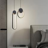 Hängande LED-taklampa APP851-CP Svart