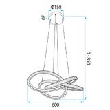 HÄNGANDE TAKLAMPA G153-CP GOLD