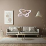 HÄNGLAMPA LED MS011-CP Roséguld 59 cm
