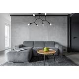 KLASISK TAKLAMPA METALL LOFT APP737-6C Svart