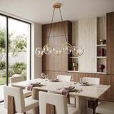 HÄNGANDE TAKLAMPA APP1440-5CP Guld