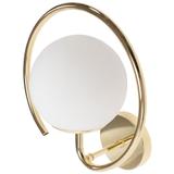 VÄGGLAMPA VÄGGLJUS APP1153-1W Guld