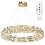 TAKLAMPA HÄNGANDE LED APP1569-CP Guld 80 cm