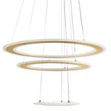 TAKLAMPA HÄNGENDE LED G041-3CP Borstad Guld