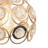 ELEGANT TAKLAMPA APP205-1C KRISTALL GULD