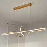HÄNGANDE TAKLAMPA LED LHJ038-CP GULDBORSTAD