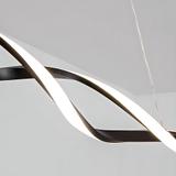 TAKLAMPA HÄNGANDE LED LHJ020-CP SVART
