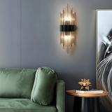 VÄGGLAMPA APP1760-1W Svart/Grå