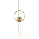 VÄGGLAMPA LED APP1781-W BORSTAD GULD