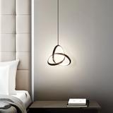 TAKLAMPA HÄNGANDE LED APP1784-CP SVART