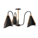 Skandinavisk Tretakslampa APP605-3C Svart