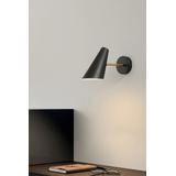 VÄGGLAMPA VÄGGLJUS APP1141-1W Svart