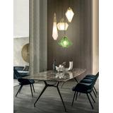 Hängande glastaklampa APP456-1CP grafit