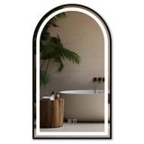 LED-VÄGGSPEGEL 60x100 cm DASH BLACK