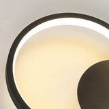 VÄGGLAMPA LED LHJ081-W Svart