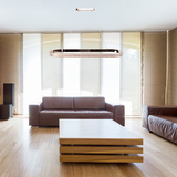 HÄNGLAMPA LED APP1751-CP Guld 90 cm
