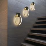 VÄGGLAMPA LED-VÄGGLAMPA APP1385-CW GAMMAL GULD 30 cm