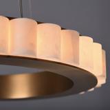 HÄNGENDE LED TAKLAMPA APP1801-CP Borstad Guld