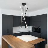 Taklampa LED APP1929-CP Black