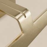 Badrum vägg LED-lampa SWE004-1W 43cm GOLD