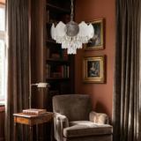 Kristall-pendellampa SWE083-CP 40cm GOLD