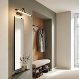 Badrum vägg LED-lampa SWE025-1W 42cm Black