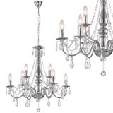 HÄNGANDE TAKLAMPA EBT016-9CP KROM