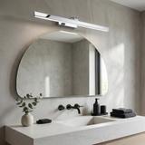 Badrum vägg LED-lampa SWE003-1W 73cm CHROME