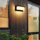 Fasadlampa vägglampa RSL015-1W Svart