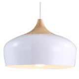 Enkel hängande taklampa Bari Vit APP183-1CP