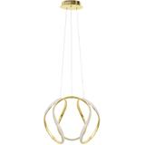 Modern LED Takpendellampa + FJÄRRKONTROLL APP386-CP Guld